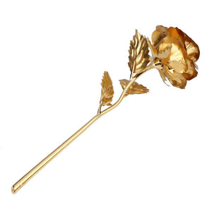 Gold Dipped Everlasting Rose